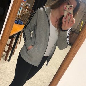 Adidas grey hoodie